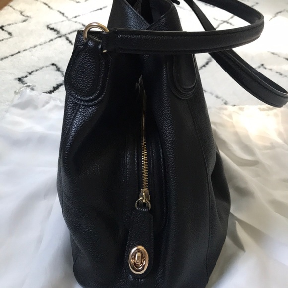 Coach Signature Edie Handbag - Picture 2 of 5